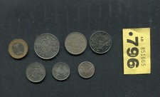 Set of 7 coins of Saudi Arabia