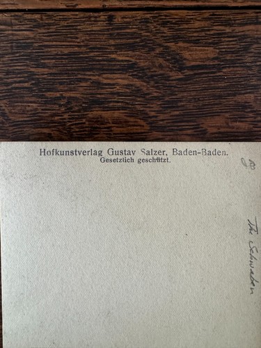 Vintage Zeppelin Luftschiff Blimp Schwaben Baden Baden Real Photo Postcard RPPC - Picture 6 of 8