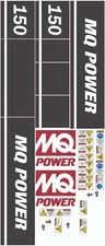 Fits Multiquip Generator WhisperWatt Decals DCA 150 Replacement Sticker Set 