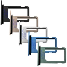 iPhone 13 Pro/Max Replacement Nano Single/Dual Sim Card Holder Tray + Gasket