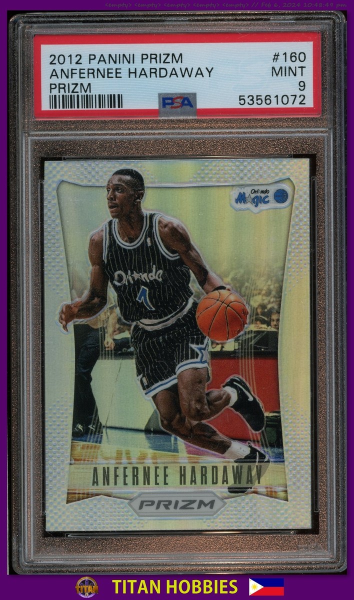 2012-13 Panini Prizms SILVER Prizm #160 Anfernee Hardaway Silver 