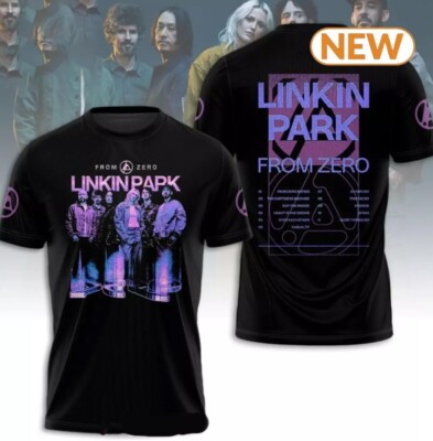 Linkin Park From Zero Tour 3D T-shirt, Linkin Park From Zero Tour 3D T-shirt