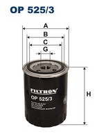 Filtron Op 525/3 ÖLfilter FÜR Ford Seat Vw