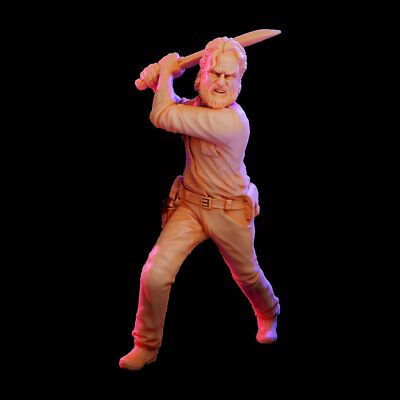 Zombie Survivor - Rik | DnD Miniatures | Tabletop Gaming | Sci-Fi | Cyberpunk |