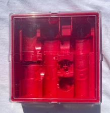 Lee Precision 90791 Square Die Storage Box For 3 Dies Used