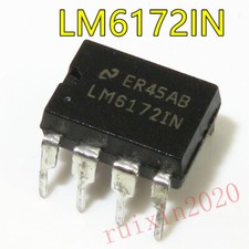 Hot Sell 1PCS LM6172IN LM-6172IN 6172IN DIP-8 Operational amplifier chip R2020