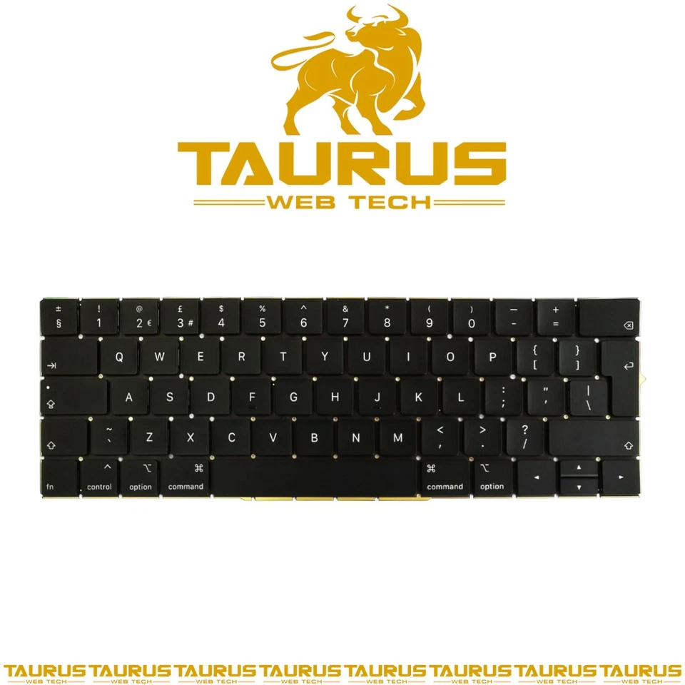Apple Macbook Pro 15" TOUCH BAR A1707 Replacement Keyboard 2016 - 17 UK FREE P&P - Image 3 of 3