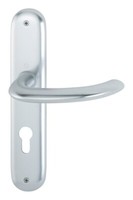 Hoppe Marseille Aluminium-Langschild-TüRgriff-Garnitur 1138/273P,... 2784857