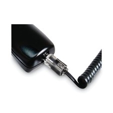 Rotating 360 Telephone Cord Detangler Clear/Black