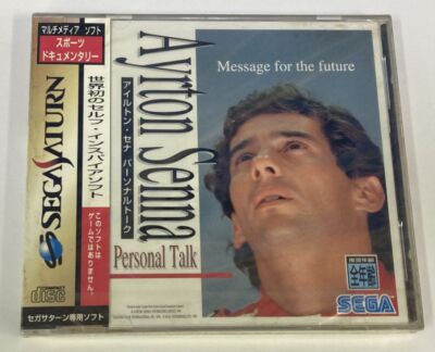 Sega Saturn Ayrton Senna Personal Talk: Message for the Future
