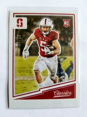 2017 PANINI CLASSICS (NO NAME) CHRISTIAN MCCAFFREY RC! 10/10! 1/1! ONLY 10 EXIST