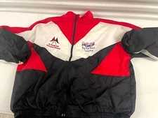 Nologo Tonix Windbreaker Jacket Men 3XL Multicolor Lamar Big Red Band Guard Logo