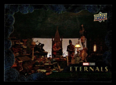 2023 Upper Deck Marvel Eternals Blue /299 What Has She Done? #34