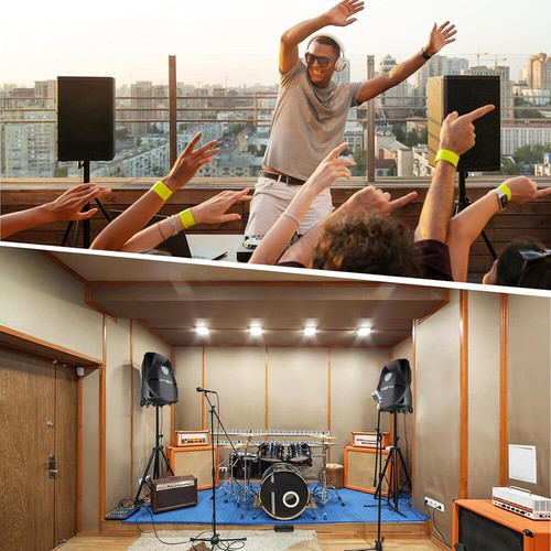 PA Speaker Stand Tripod Heavy Duty 90cm-180cm Height Adjustable 35mm 50 KG Load - Picture 10 of 14
