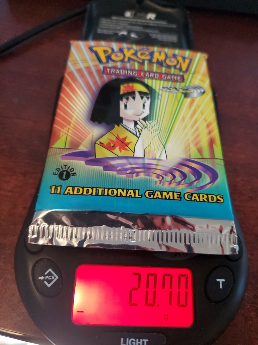 Gym Heros Booster 1st Edition Pack Sealed Heavy pack 20.7