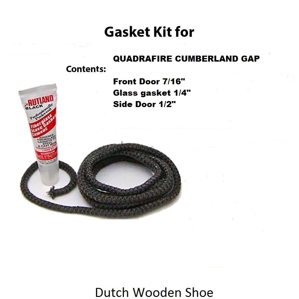 Gasket Kit rope Quadrafire Cumberland Gap Quadra Fire + Cement 844-6730  844-1470 | eBay