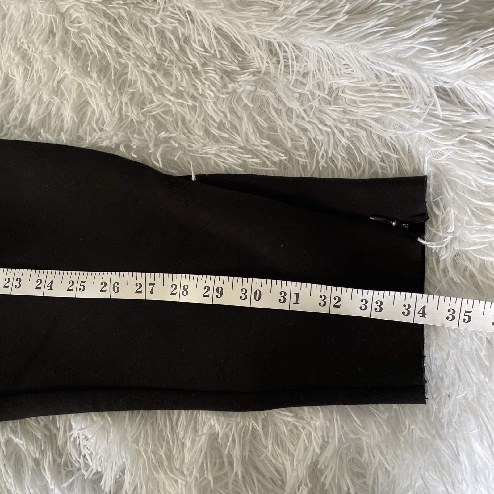 ALTRA Leggings skinny Shenzhen XL Petite neri elasticizzati in maglia B5
