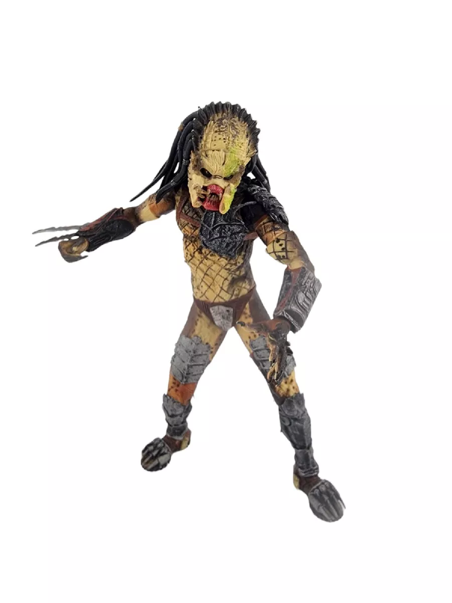 Alien vs Predator AVP Requiem Predator Action Figure Unmasked Wolf