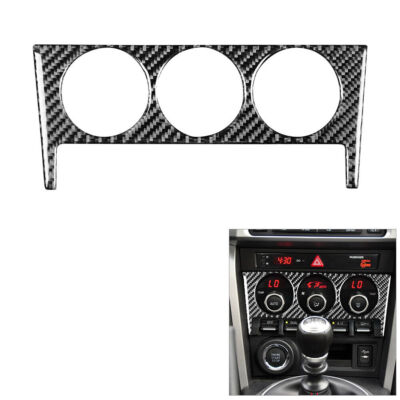 For Toyota 86 Subaru BRZ 17-19 Carbon Fiber Interior Climate Console Cover Trim