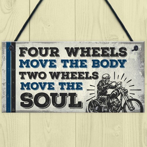 Vintage Retro Motorbike Motorcycle Racing Wall Man Cave Garage Fathers Day Sign - Picture 2 of 9