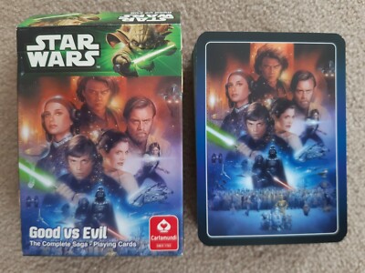 Star Wars Spielkarten Good vs Evil , 55 Karten (4x 2 3...D K A & 3 Joker) neu