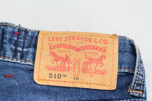 LEVI'S STRAUSS & CO Kids 510 Skinny Slim Stretch Jeans 10 (W26 L28) - Picture 3 of 9