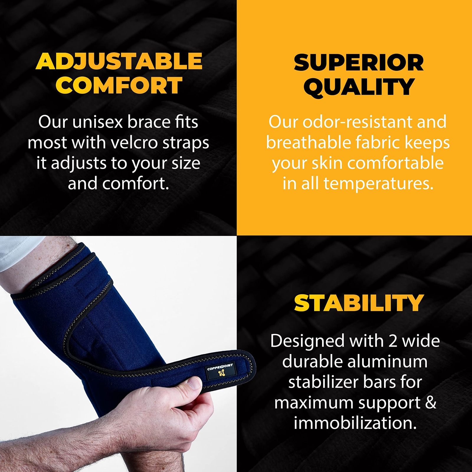 Elbow Immobilizer for Men & Women Elbow Brace for Cubital Tunnel