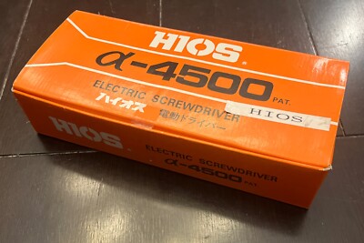 HIOS A-4500 Mountz Electric Torque Screwdriver 14-4112 Japan