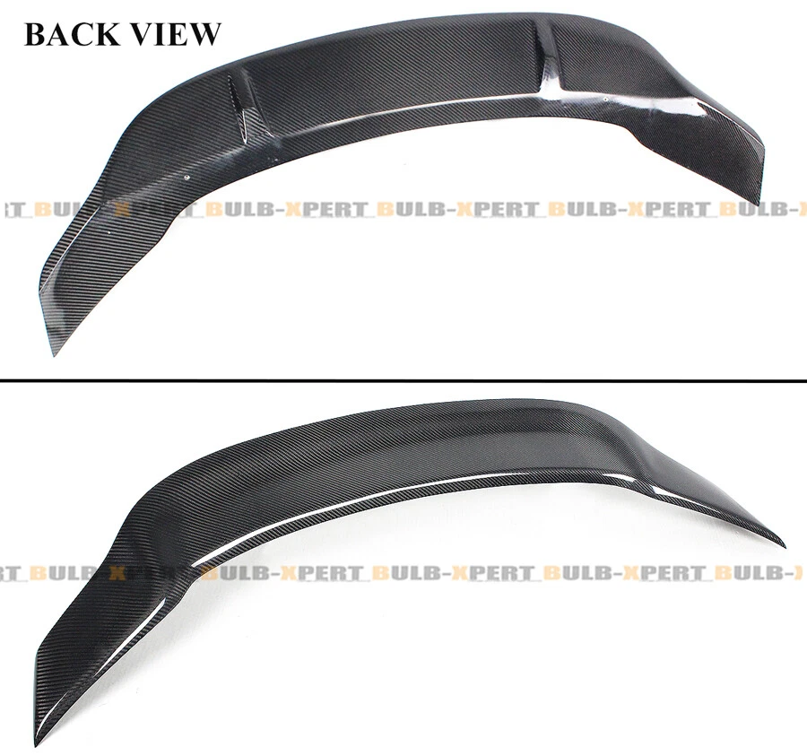 PARA MERCEDES BENZ W205 C63 AMG 2015-2021 ESTILO R ALERÓN MALETERO FIBRA CARBONO Foto 3 de 4