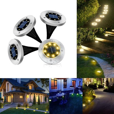 Sonstige Garten Terrasse 4x Led Solarstrahler Bodenstrahler Garten Weg Solarleuchte Solarlampe Aussen Rund Patronlarinensesindeyiz Org