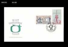 TV,Television,Antenna,Camera,Czechoslovakia 1963 FDC,Cover