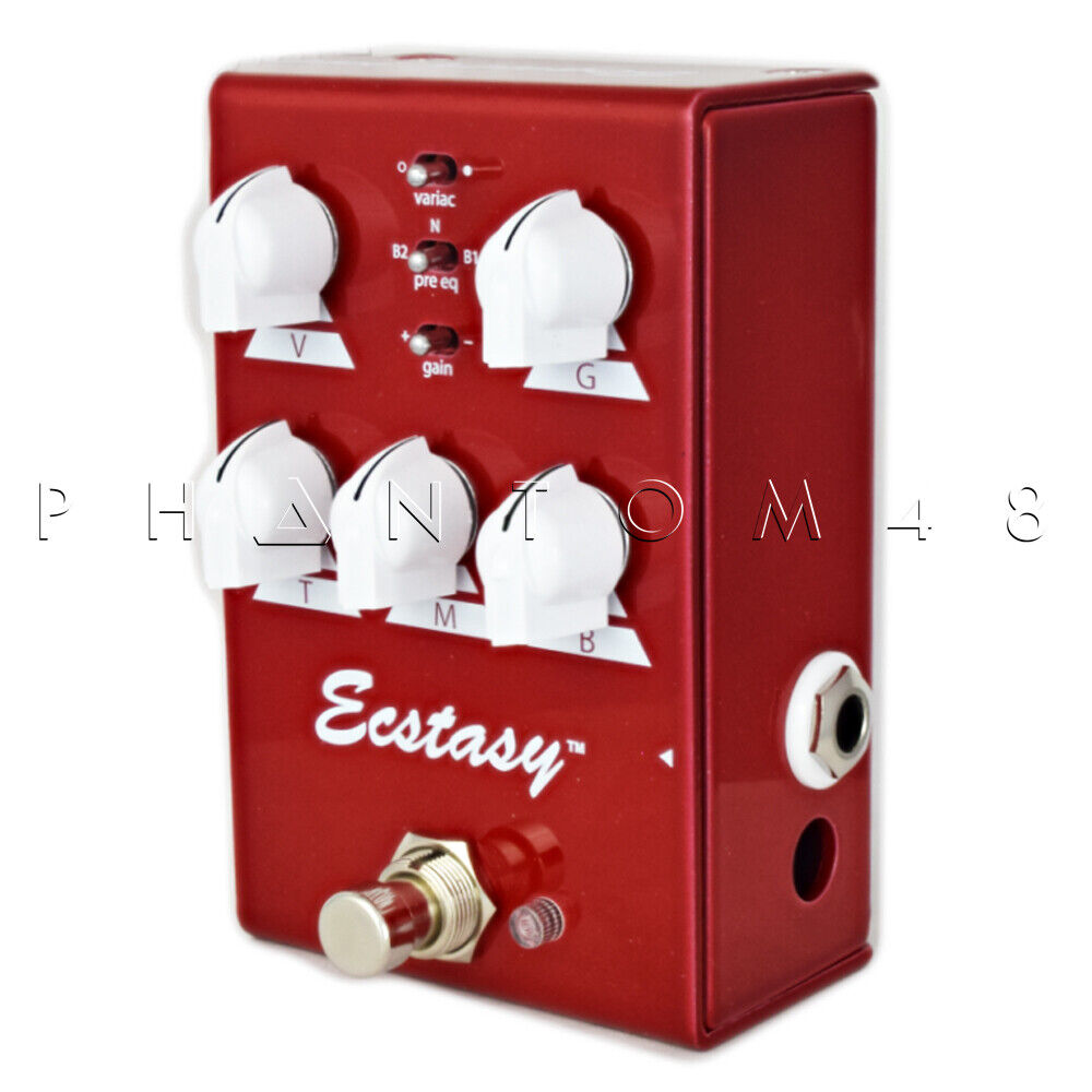 Bogner - Ecstasy Red Mini - Distortion/Overdrive - Electric Bogner - Ecstasy Red Mini - Distortion/Overdrive - Electric