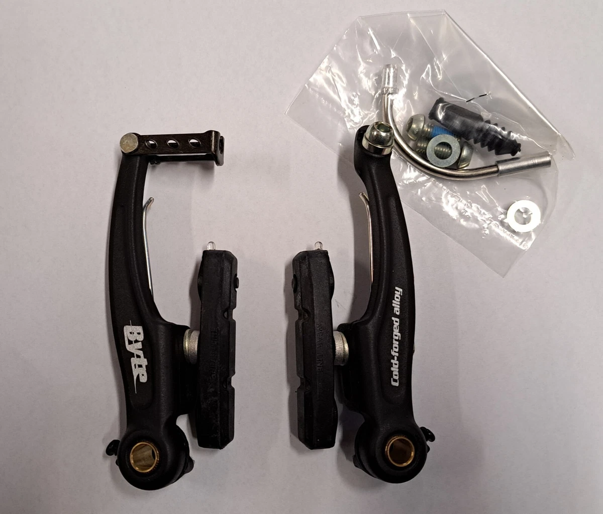 Serie freni V-Brake alluminio silver per bici MTB - La Ciclomoto