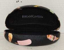 Jessica McClintock Blue Sunglasses Eyeglasses Case with Ice cream cones