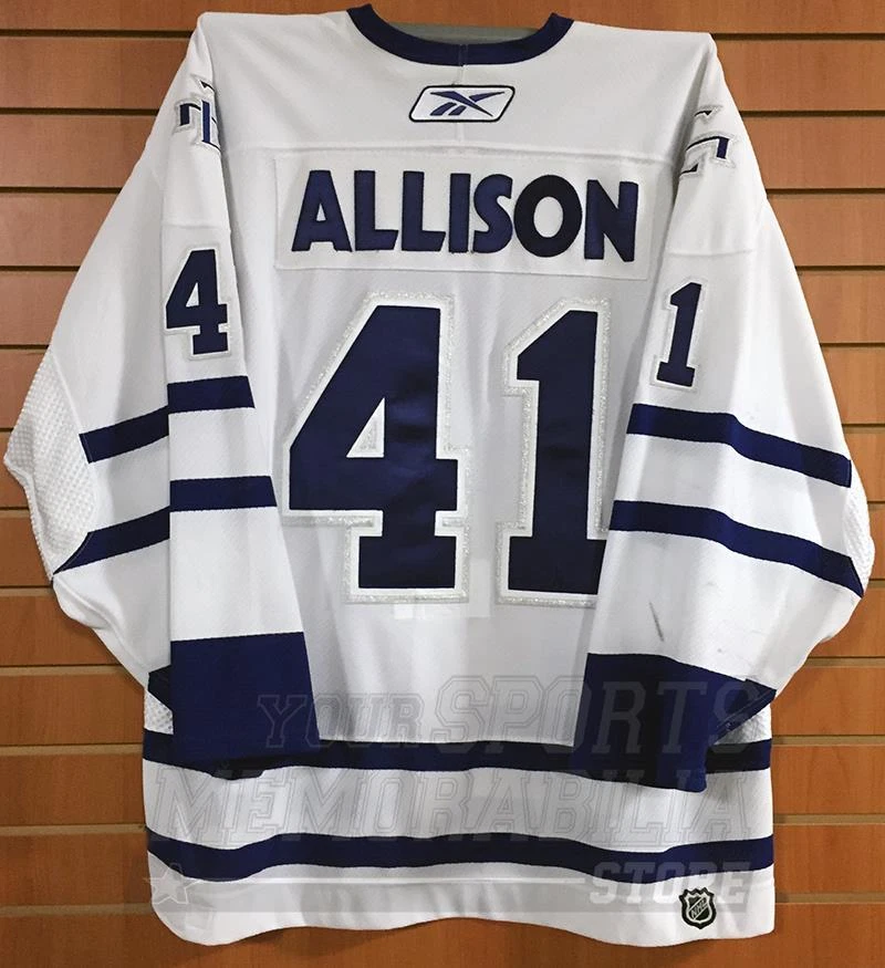 Toronto maple leafs game worn jersey hotsell