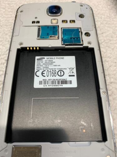 Samsung Galaxy S4 GT-I9500 16GB 13MP White Yellow Android Smartphone - Picture 8 of 8