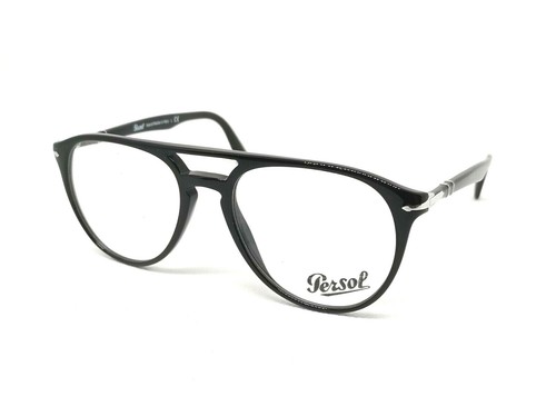 Persol 3160 9014 | Montatura occhiali neri Black Spectacle Frame | eBay