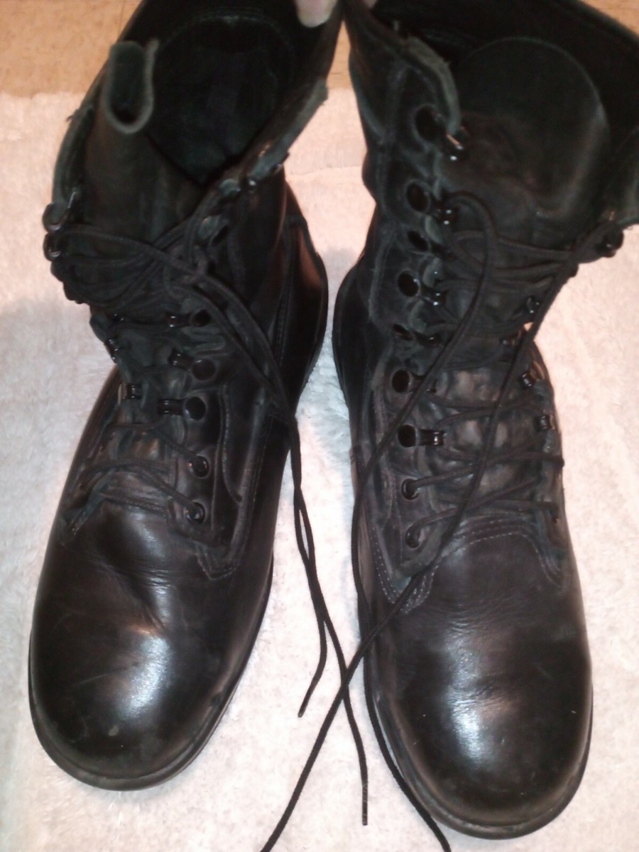 Belleville, Combat Boots for Men, Size US 9.5 black leather  display picture 1