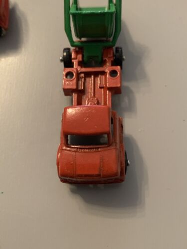 2 X RARE LONE STAR TUF TOTS: 610 CONSTRUCTION TIPPER 618 WASTE DISPOSAL TRUCKS - Picture 10 of 12