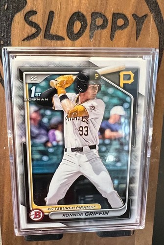 25x LOT - KONNOR GRIFFIN PIRATES RC 1st card 2024 BOWMAN DRAFT #BD-22 - Picture 4 of 4