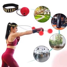 Boxing Reflex Ball Head-Mounted Training Speed Punching Ball for Home Fitness 
