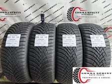 4 PNEUMATICI DI OCCASIONE 205/55/16 HANKOOK INVERNALI GOMME 205 55 16
