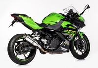 Hurric Supersport Slip On ErsatzdäMpfer (2-1) Super Short FüR Kawasaki Z400 19-2