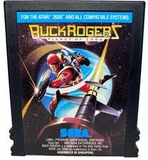 Buck Rogers Planet of Zoom SEGA Atari 2600 VCS 7800 Sears Game Cartridge 005-01
