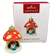 Hallmark 2024 A World Within Gnome #10 Miniature Keepsake Xmas Ornament NIB