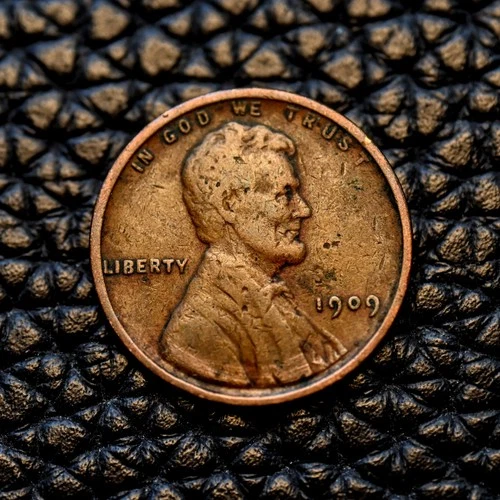 1909-P VDB Lincoln Cent ~ FINE (F / FN) Condition ~ COMBINED SHIPPING!