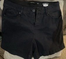 One 5 One Black Shorts Women Size 10 casual walking stretch