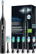 Sonic Electric Toothbrush for Adults, Rechargeable Electric Toothbrush