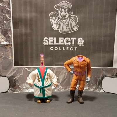 Kenner Beetlejuice 1989 Plastic Figures Lot Animation Fantasy Collectibles