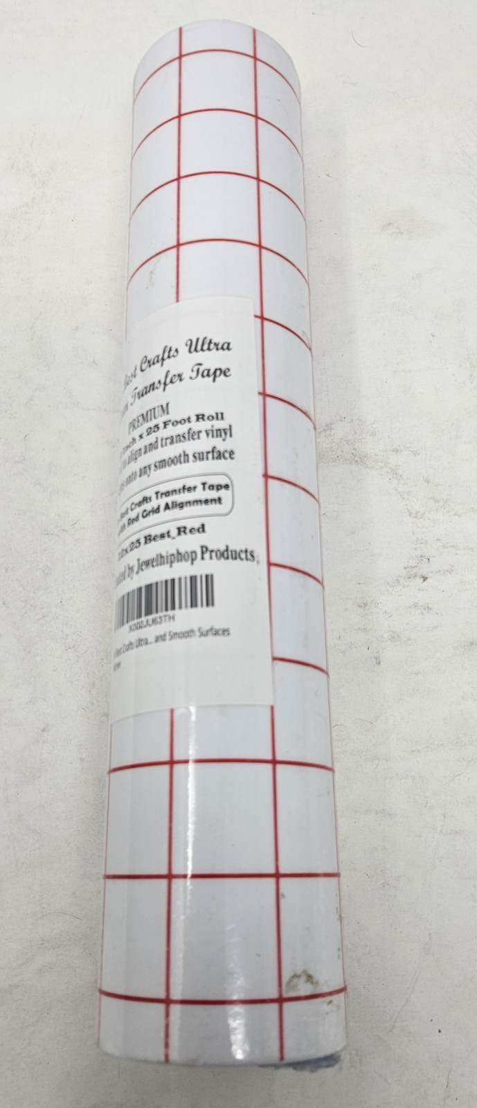 JH Transfer Tape for Vinyl 12in x 25 Foot Roll